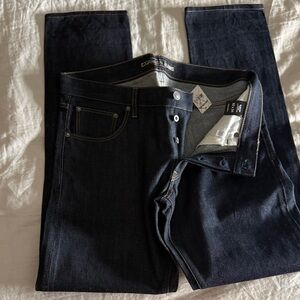 Express Men's Deep Indigo Slim Jeans